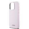 DKNY DKHMP14LSMCHLP iPhone 14 Pro 6.1różowy/pink hardcase Liquid Silicone Small Metal Logo MagSafe